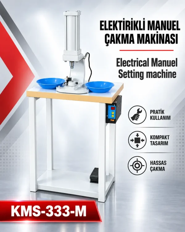Elektrikli Manuel Çakma Makinesi - Kılıçoğlu Makina