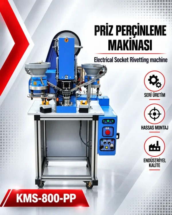 Priz Perçinleme Makinesi - Kılıçoğlu Makina