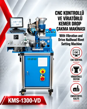 Vibratörlü ve Sürücülü Drop Çakma Makinesi - Kılıçoğlu Makina